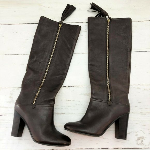 COACH Therese Kneehigh Boot - Dark Brown 7.5 US